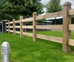 Premium Mortised Post and Rail