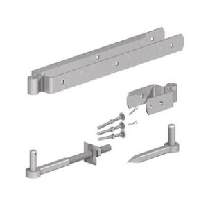 Standard Field Gate Double Strap Hinge Set