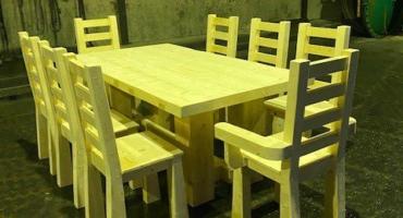 Table and chairs